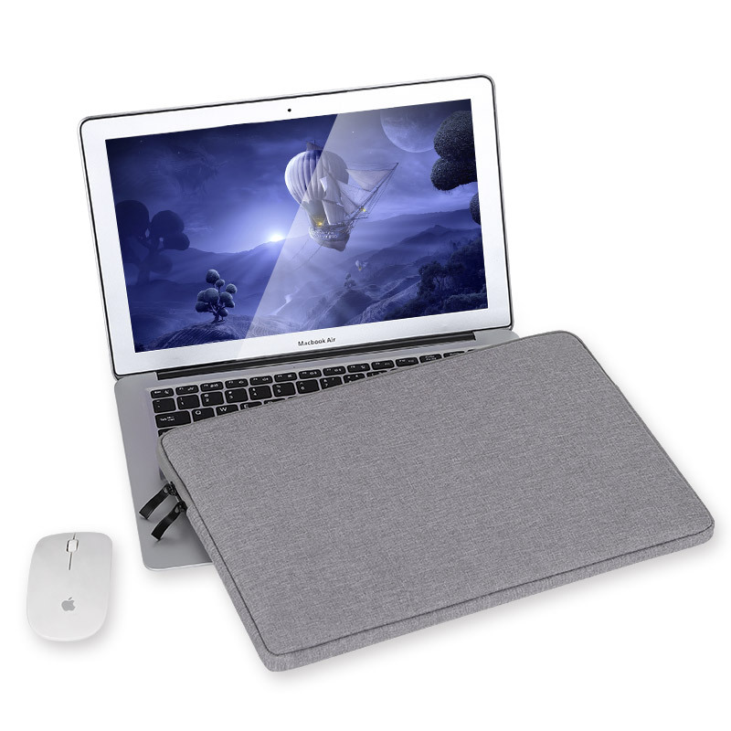Zachte vilt laptop mouwtas cover case aktetas 11 13 14 15 6 inch voor Apple Mac Pro MacBook